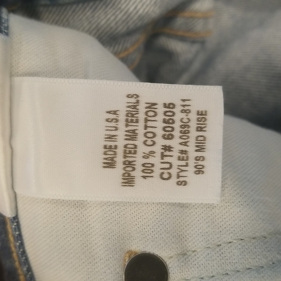 💕AGOLDE💕 '90s Fit Loose Fit Jeans ~ Fall Out Blue 25 NWT - Picture 16 of 16